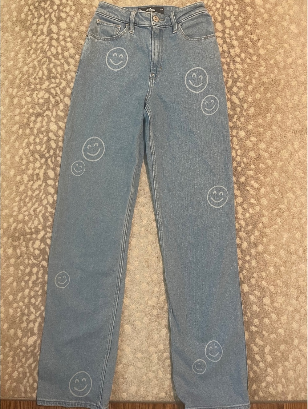 Hollister smiley pants